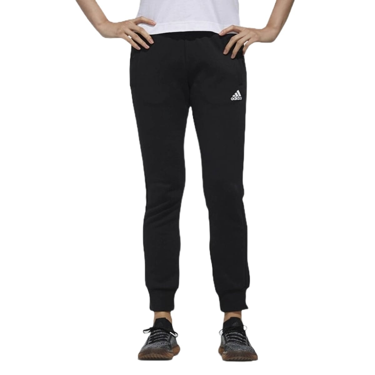 (WMNS) adidas 3-Stripe Woven Pants 'Black White' DW5729 - 3