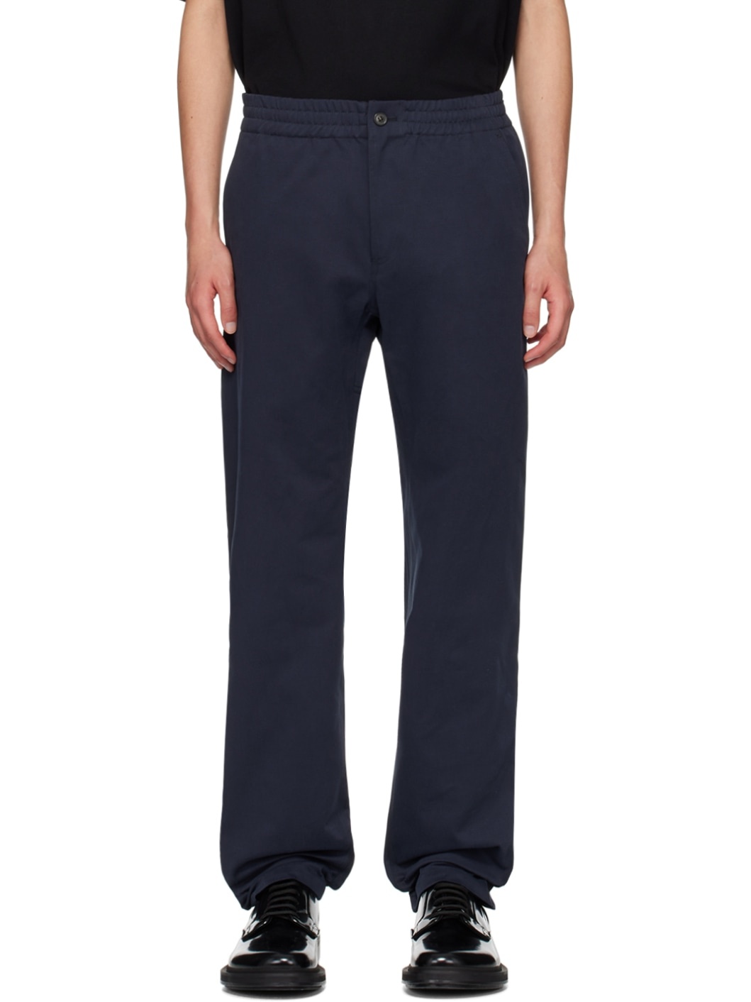 Navy Chuck Trousers - 1