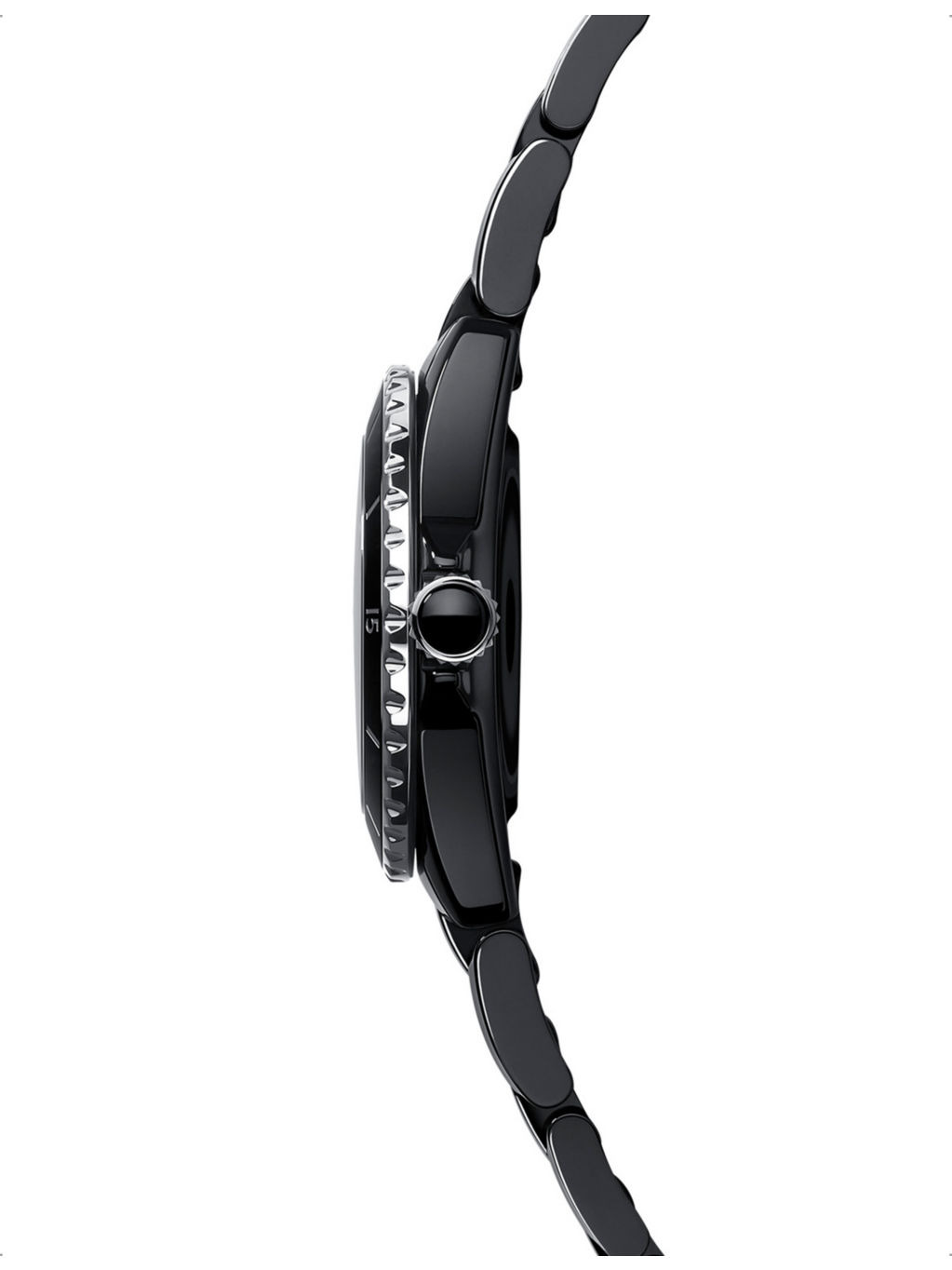 H5702 J12 automatic diamond, ceramic and steel watch - 3
