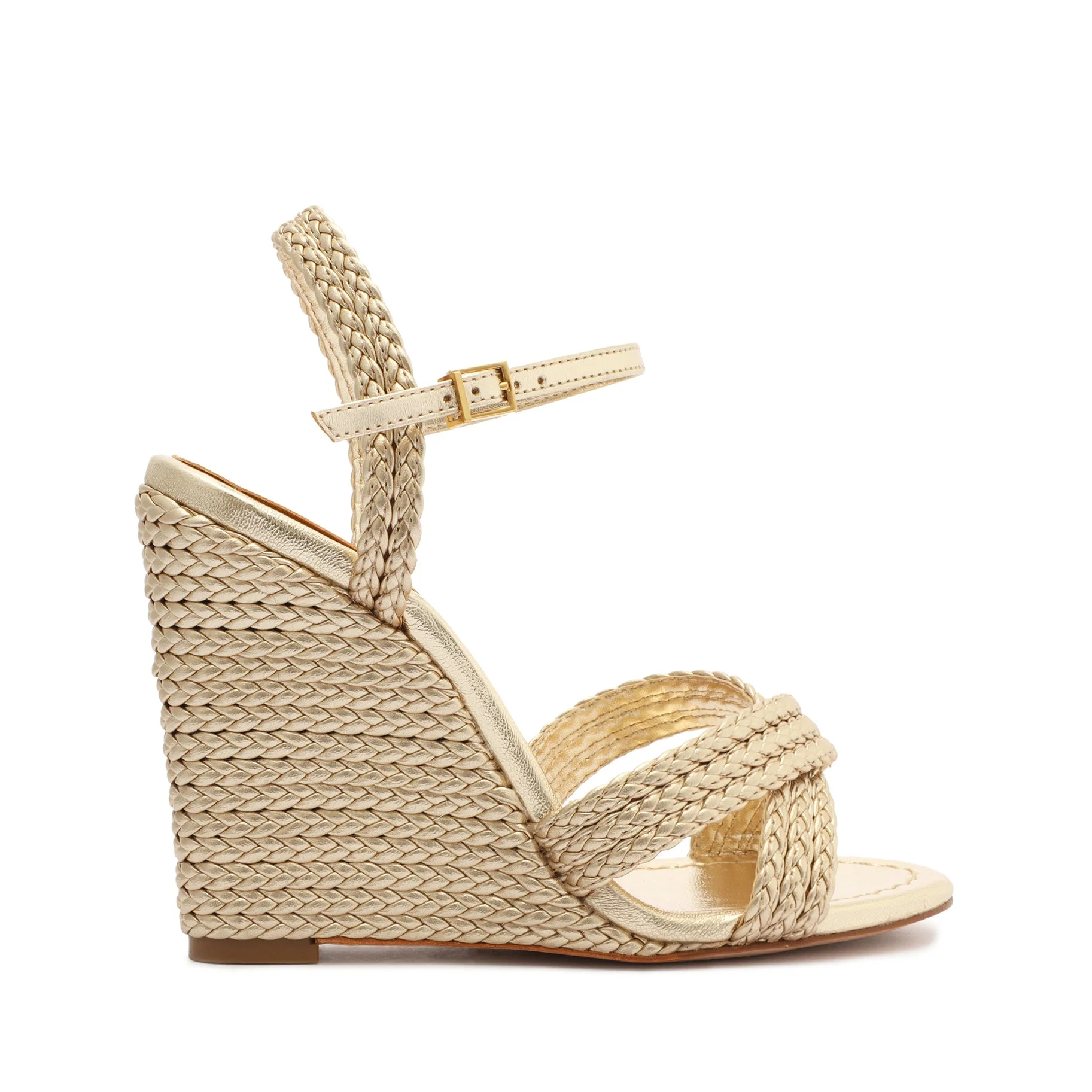 Karima Metallic Nappa Sandal - 1
