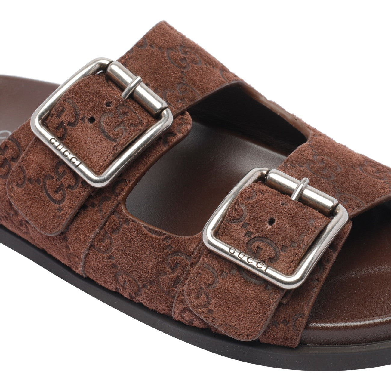 Gucci Men Gg Slide Sandals - 4