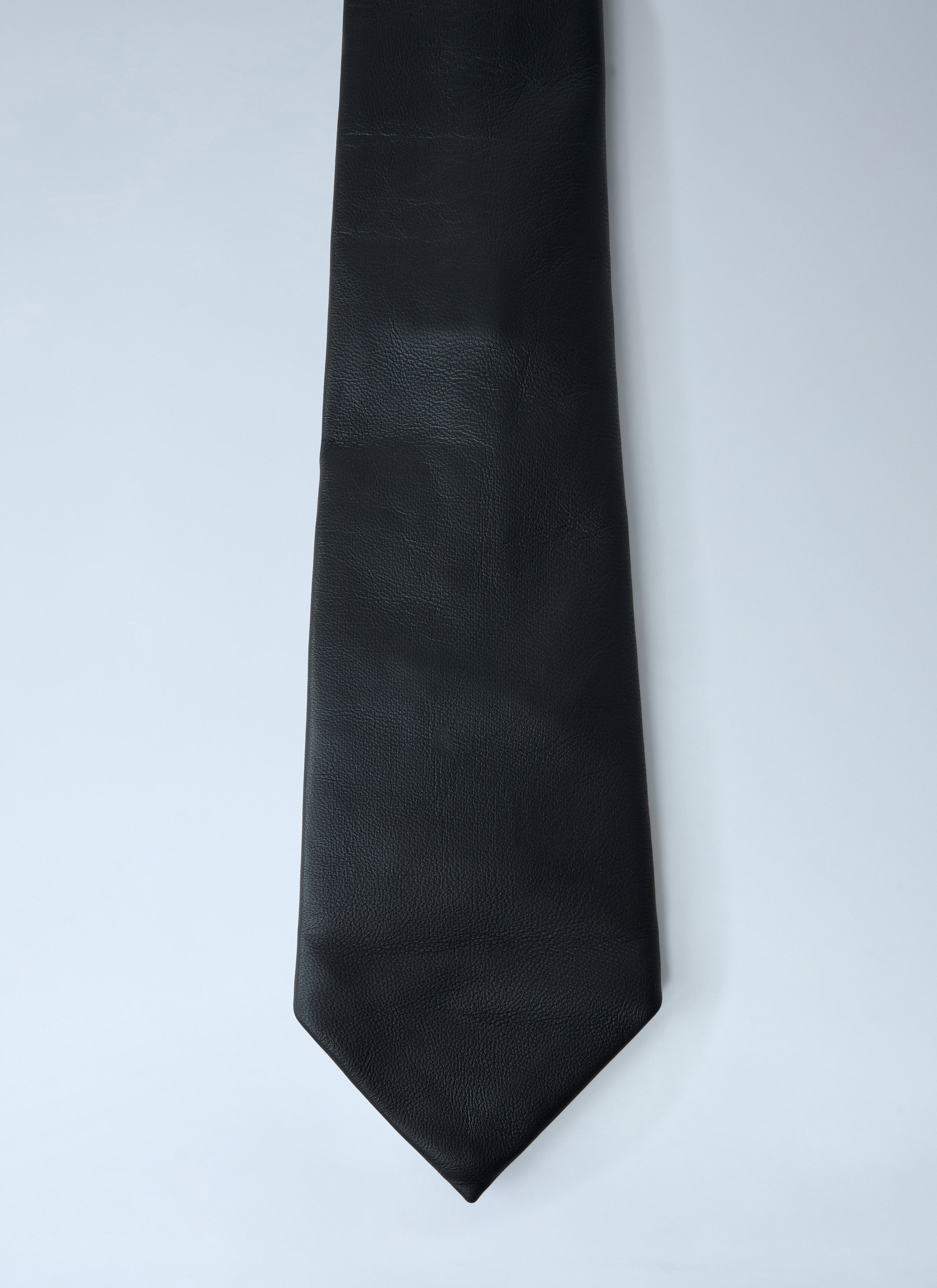 Smooth Leather Tie - 3