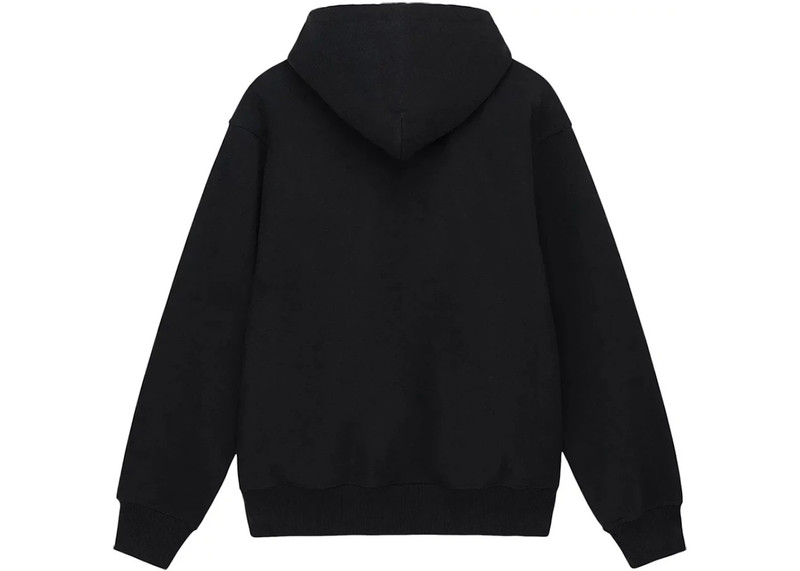 Stüssy Stussy Stock Box Hoodie Black outlook