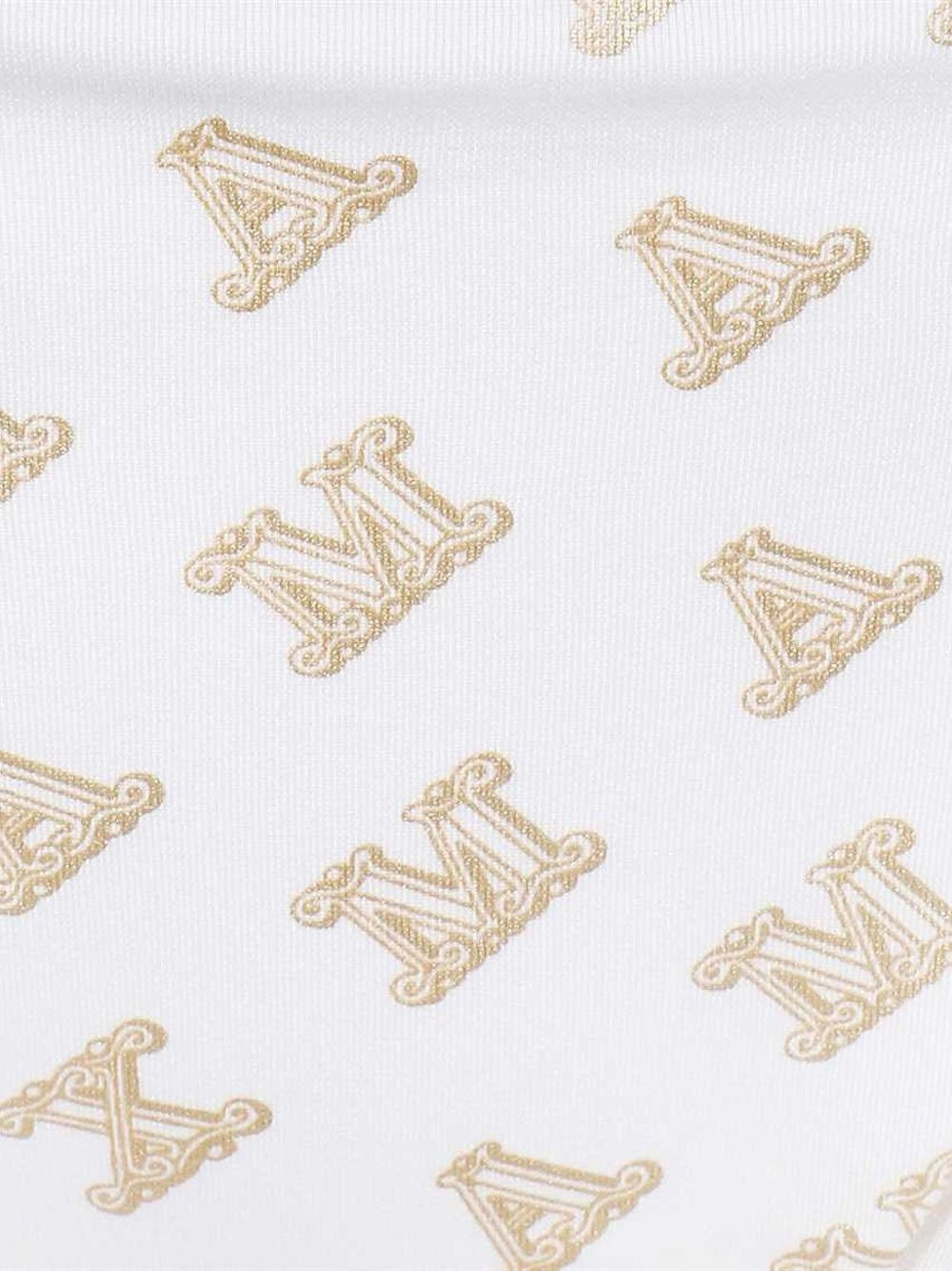 logo-print side-tie bikini bottoms - 3