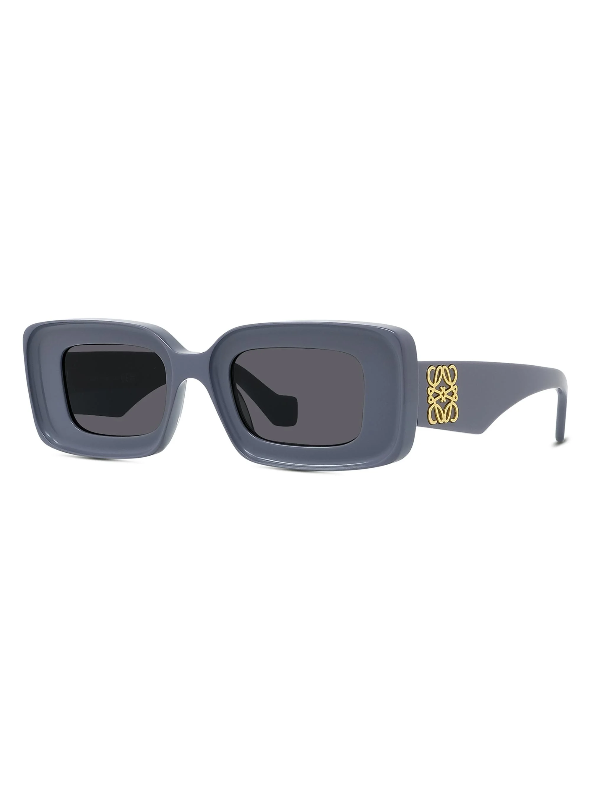 Men's 46MM Rectangular Sunglasses - Shiny Violet - 1