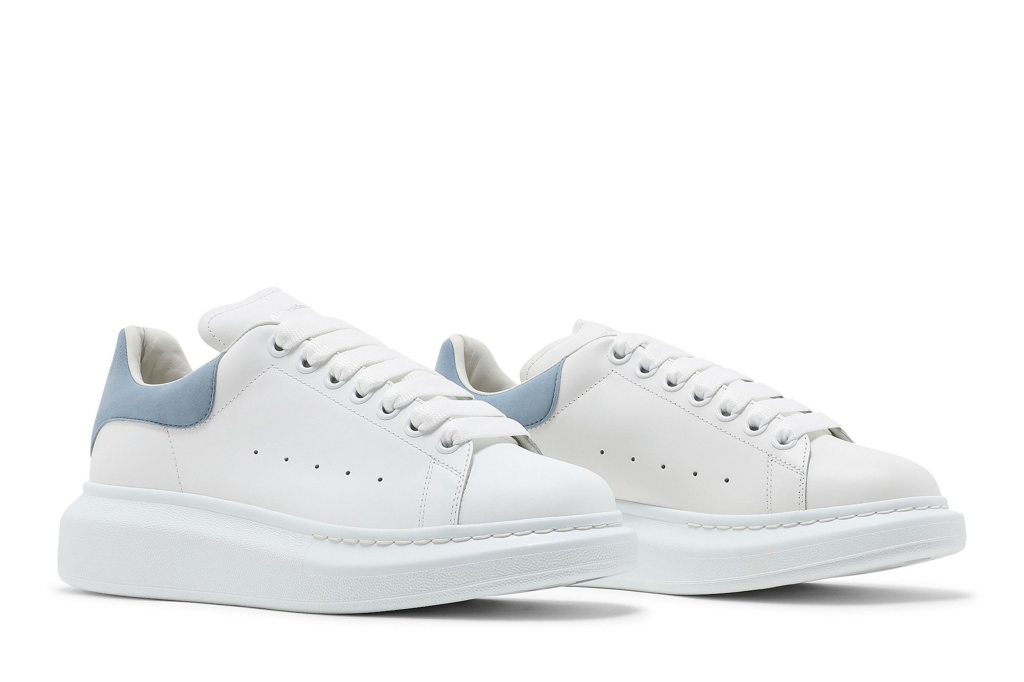 Alexander McQueen Wmns Oversized Sneaker 'White Dream Blue' 2020 - 8