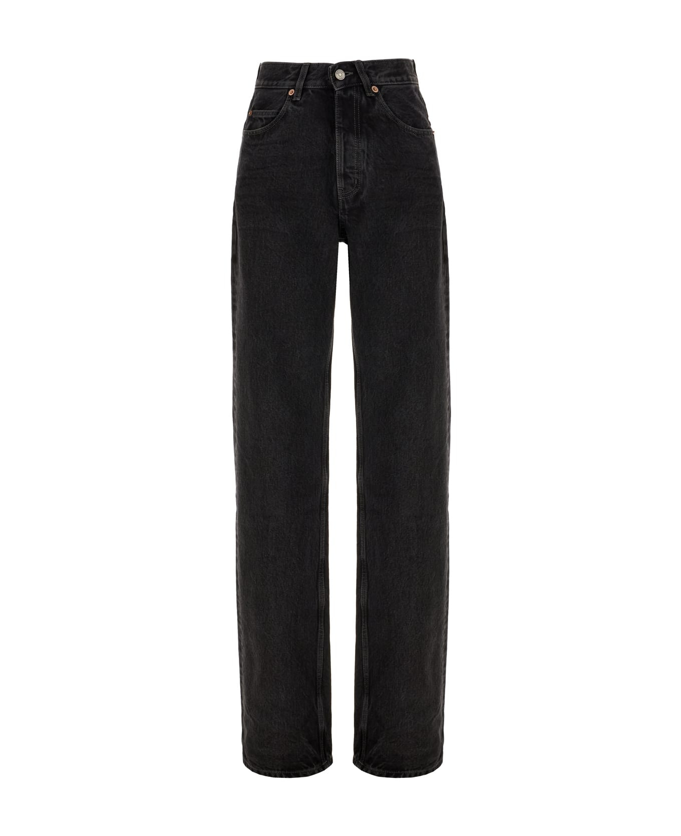Black Denim Jeans - 1
