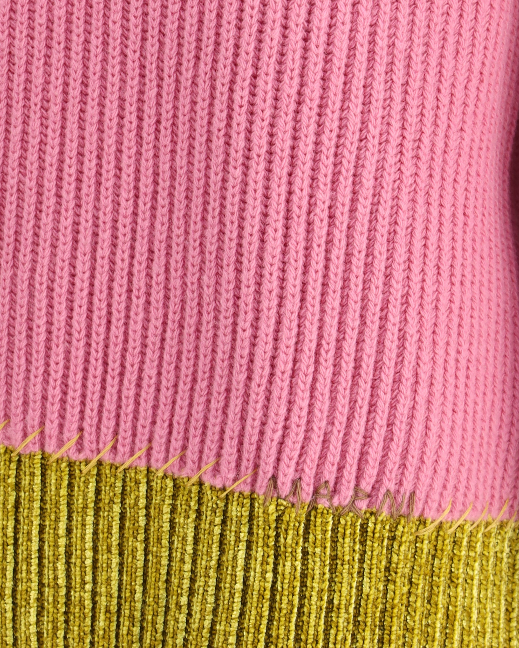 Color block wool Sweater - 3