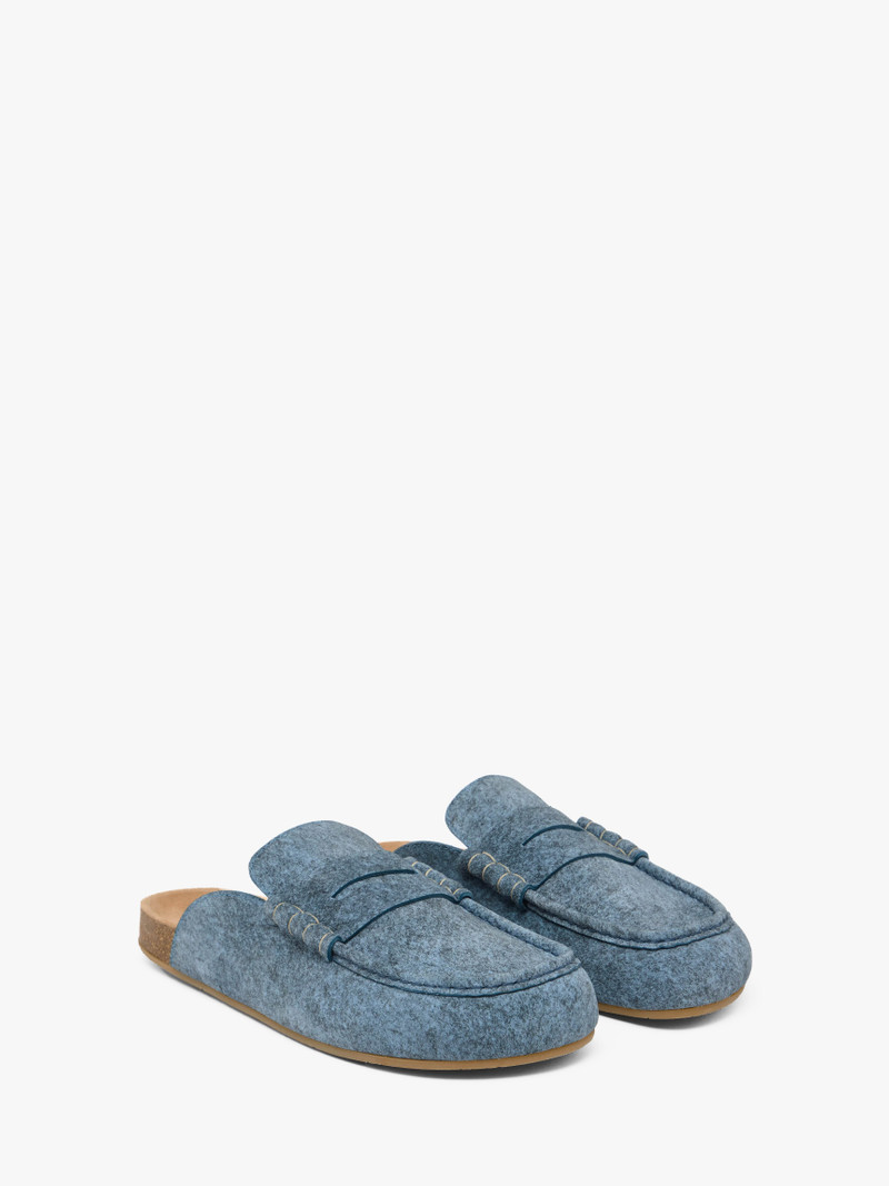 JW Anderson STITCH LOAFER - DENIM MULES outlook