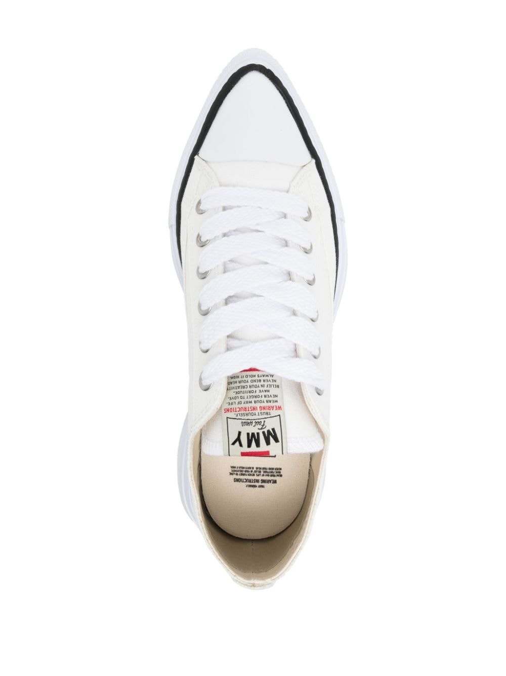 Yucca pointed-toe sneakers - 4