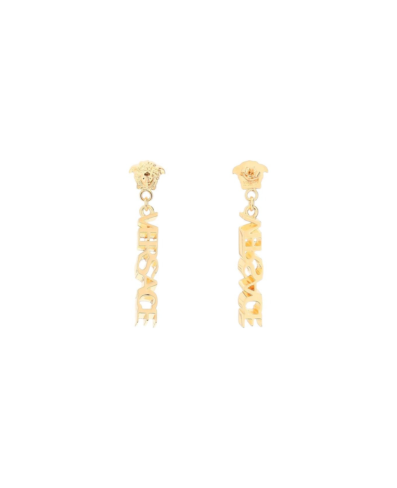 Logo Pendant Earrings - 2
