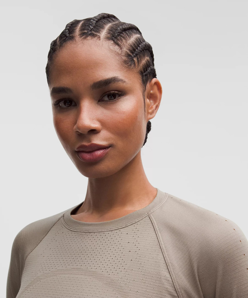 Swiftly Mesh-Back Long-Sleeve Shirt 4