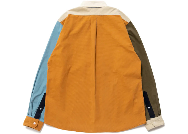 Human Made Human Made Crazy Corduroy Shirt Blue Multi outlook