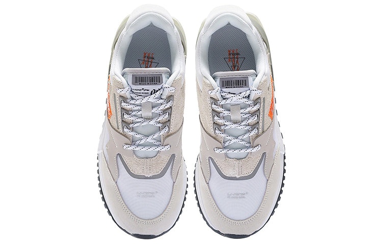 (WMNS) Li-Ning 001 Classic 'Grey Orange' AZGS078-4 - 4