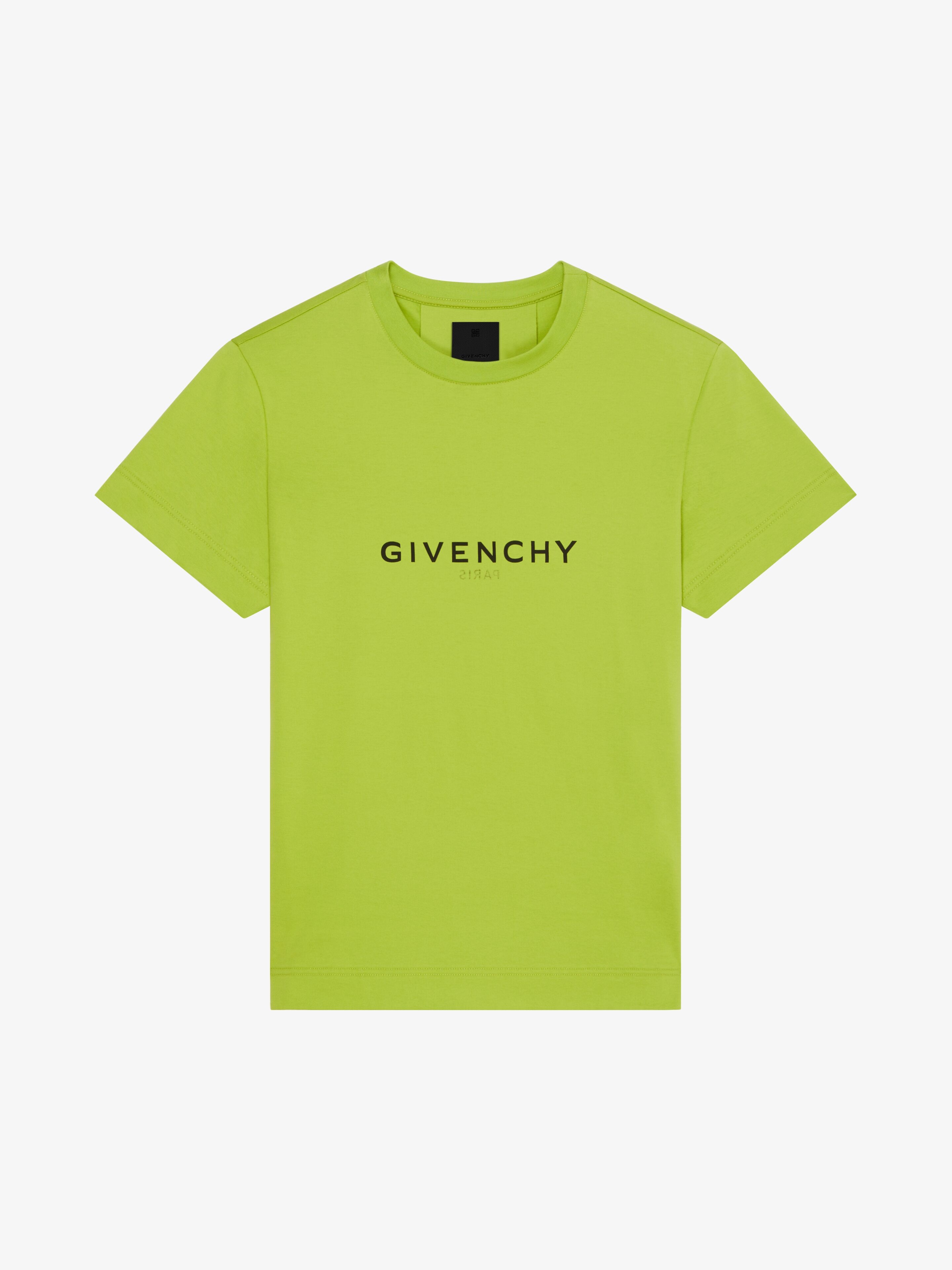 SLIM FIT T-SHIRT IN GIVENCHY REVERSE PRINT - 1