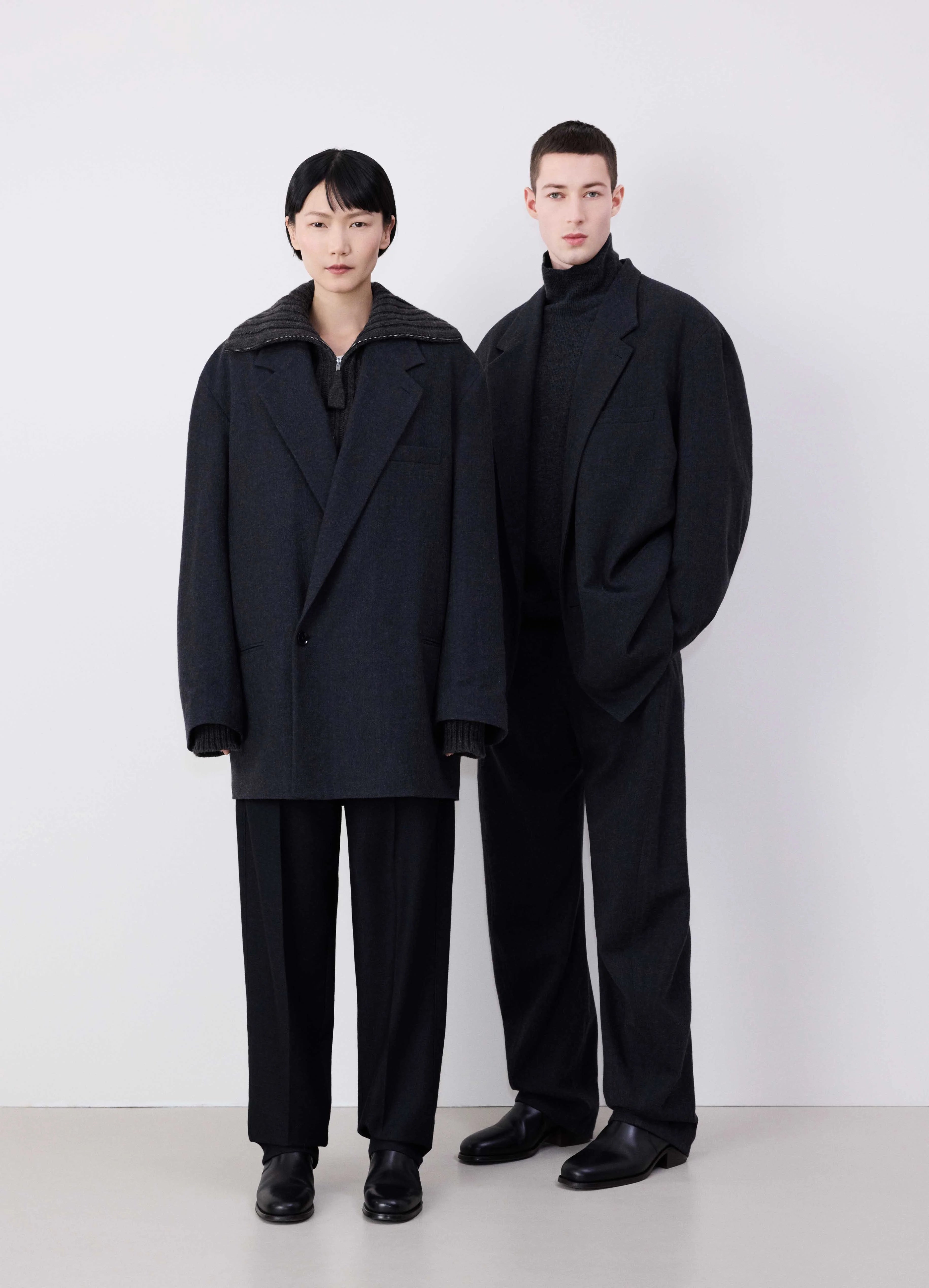 SHORT MAXI DOUBLE BREASTED COAT - 2