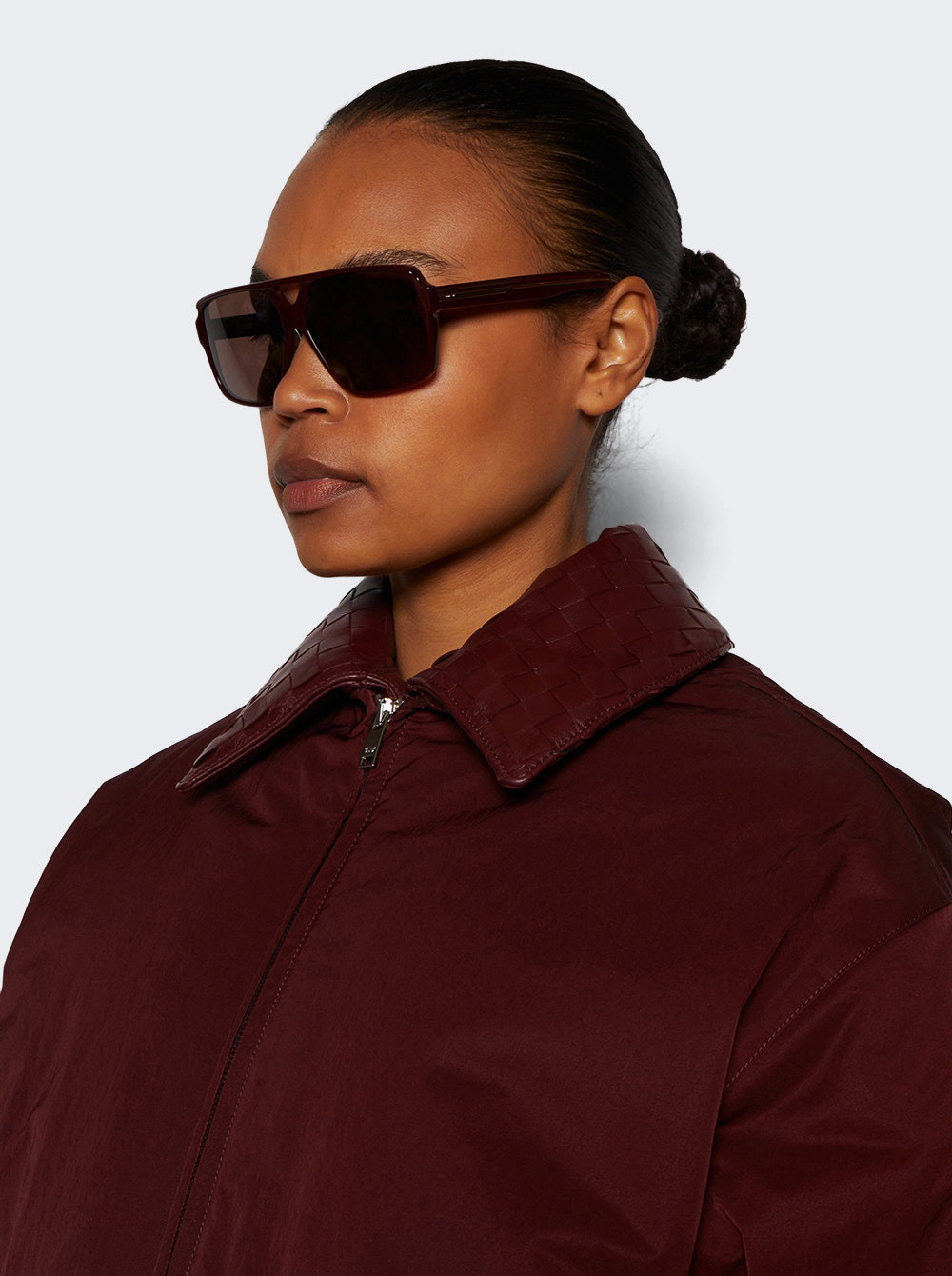 X Oliver Peoples 1977c Sunglasses Burgundy - 3