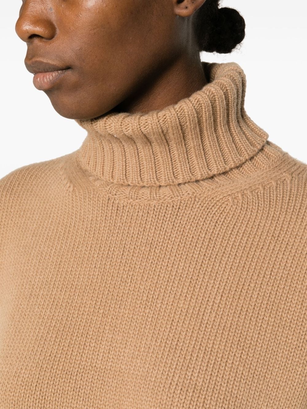 roll-neck virgin-wool jumper - 5