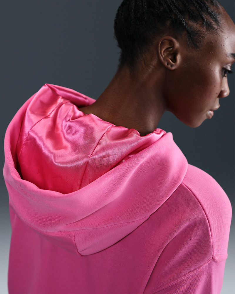 A'ja Wilson Women's Oversized Cropped Basketball Hoodie 6