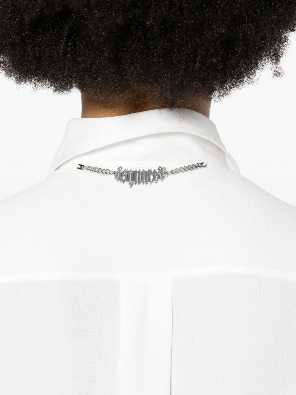 pointed-collar shirt - 5
