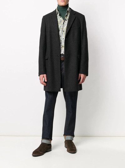 Etro long-sleeved paisley print shirt outlook