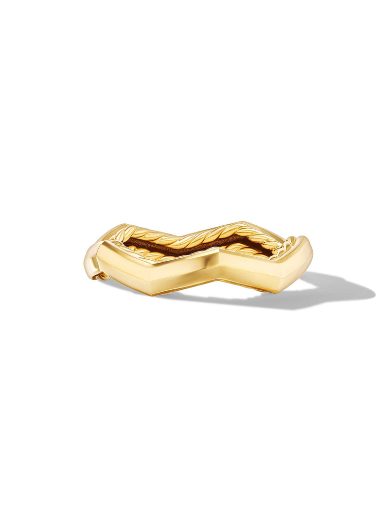 Women's Zig Zag Stax Ring in 18K Yellow Gold, 3MM - Gold 1