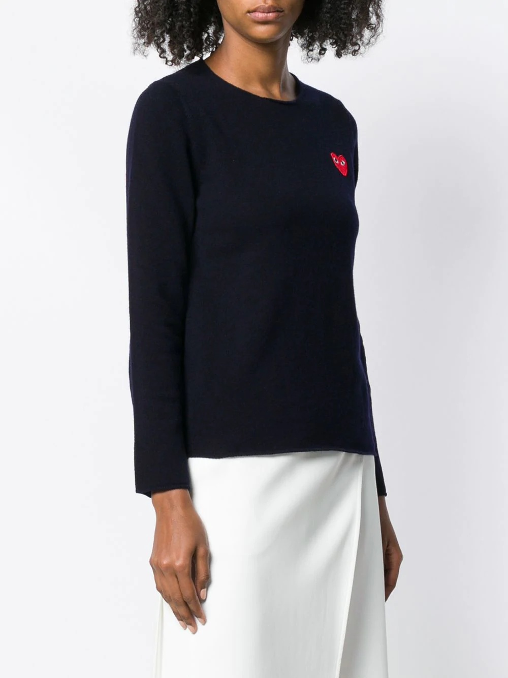 heart patch jumper - 3