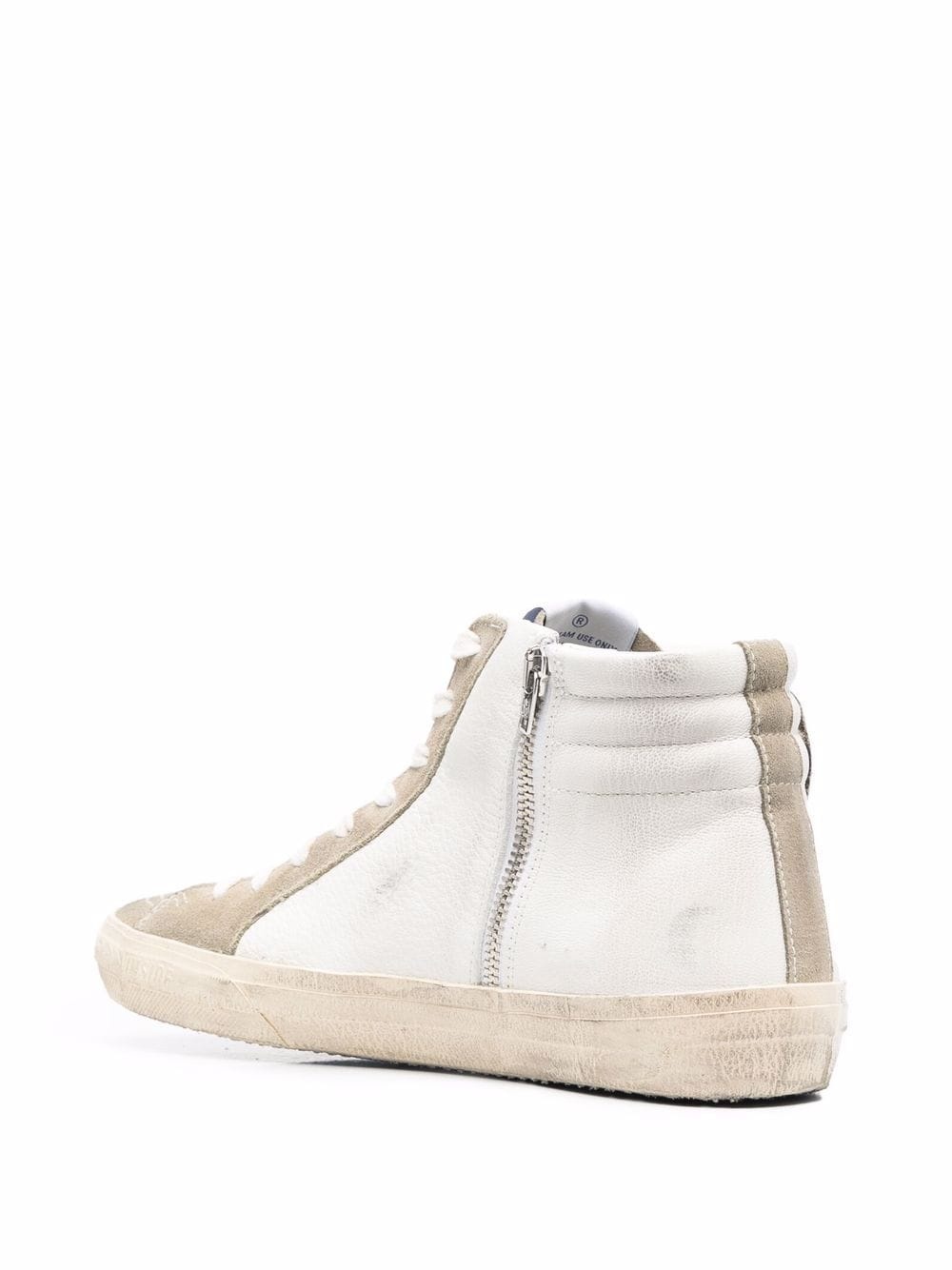 Slide high top sneakers - 3