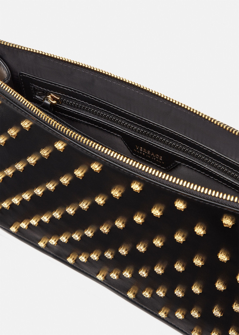 Medusa Stud Leather Pouch 4