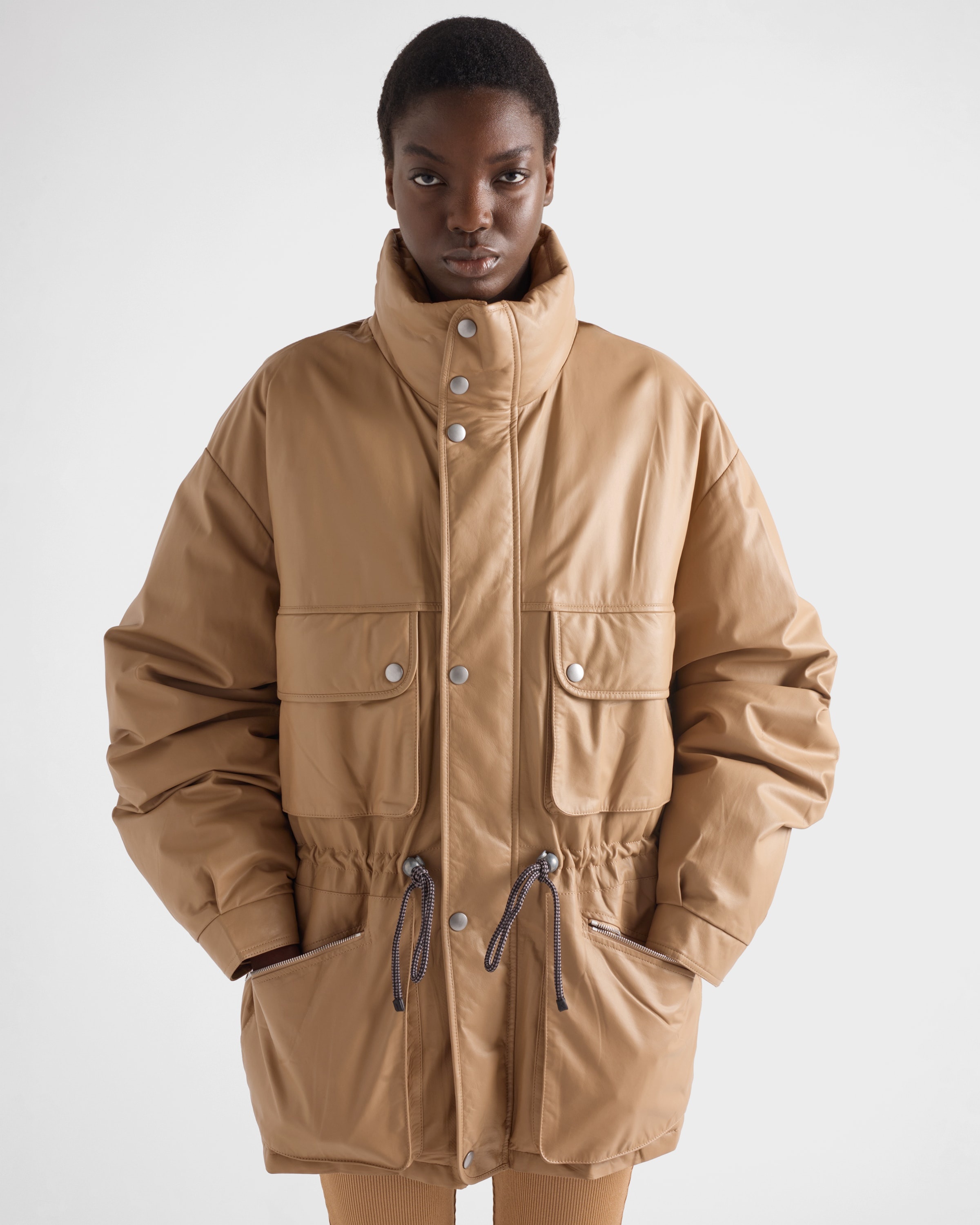 Nappa leather coat - 4