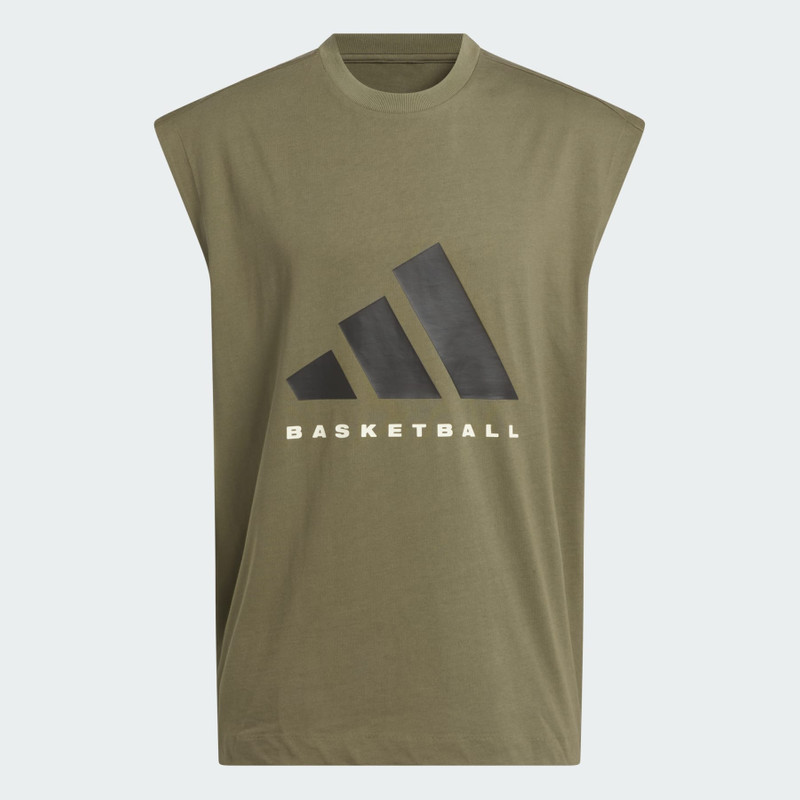 adidas Basketball Sleeveless Tee (Gender Neutral) 1