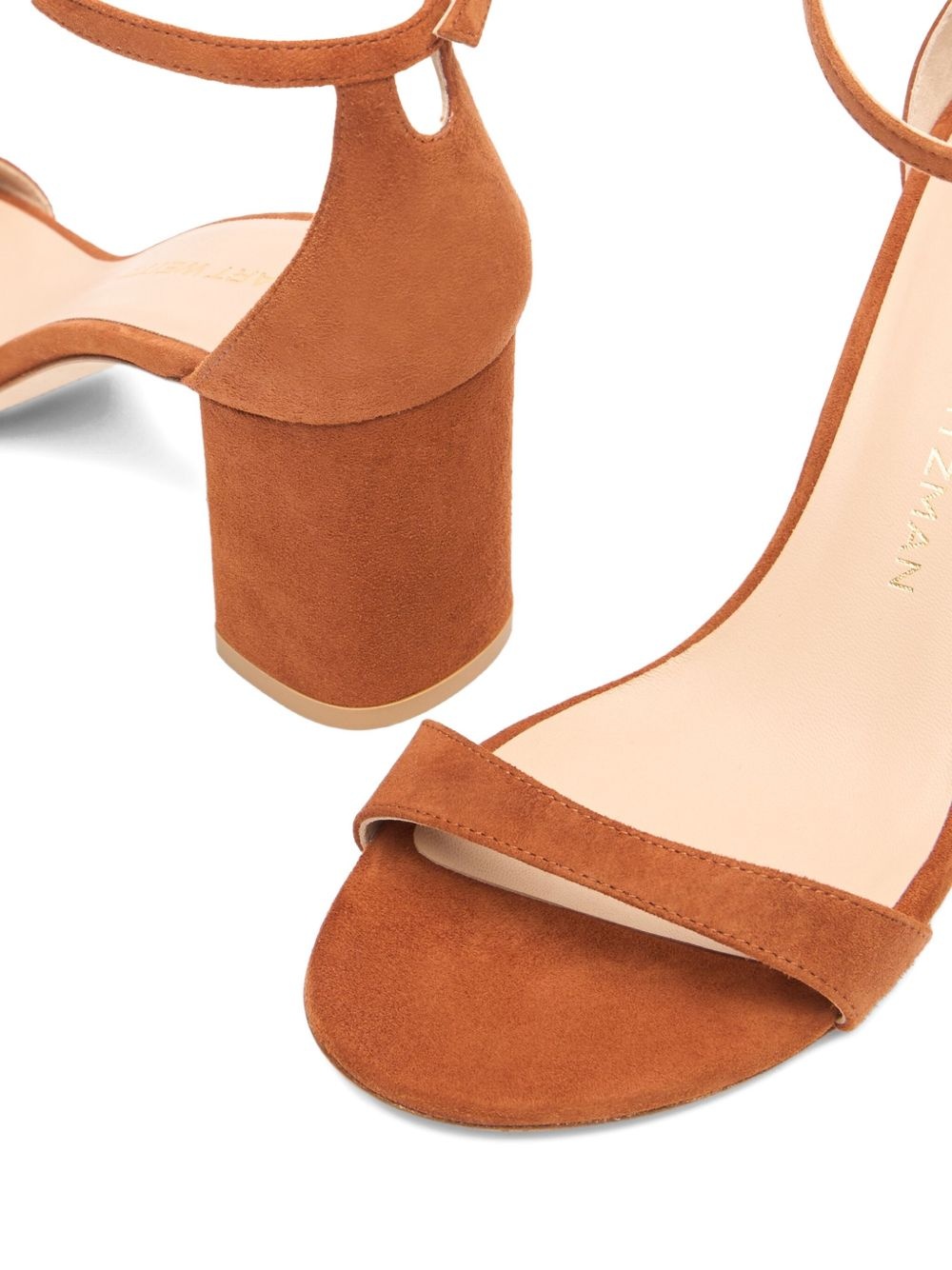75mm suede sandals - 6