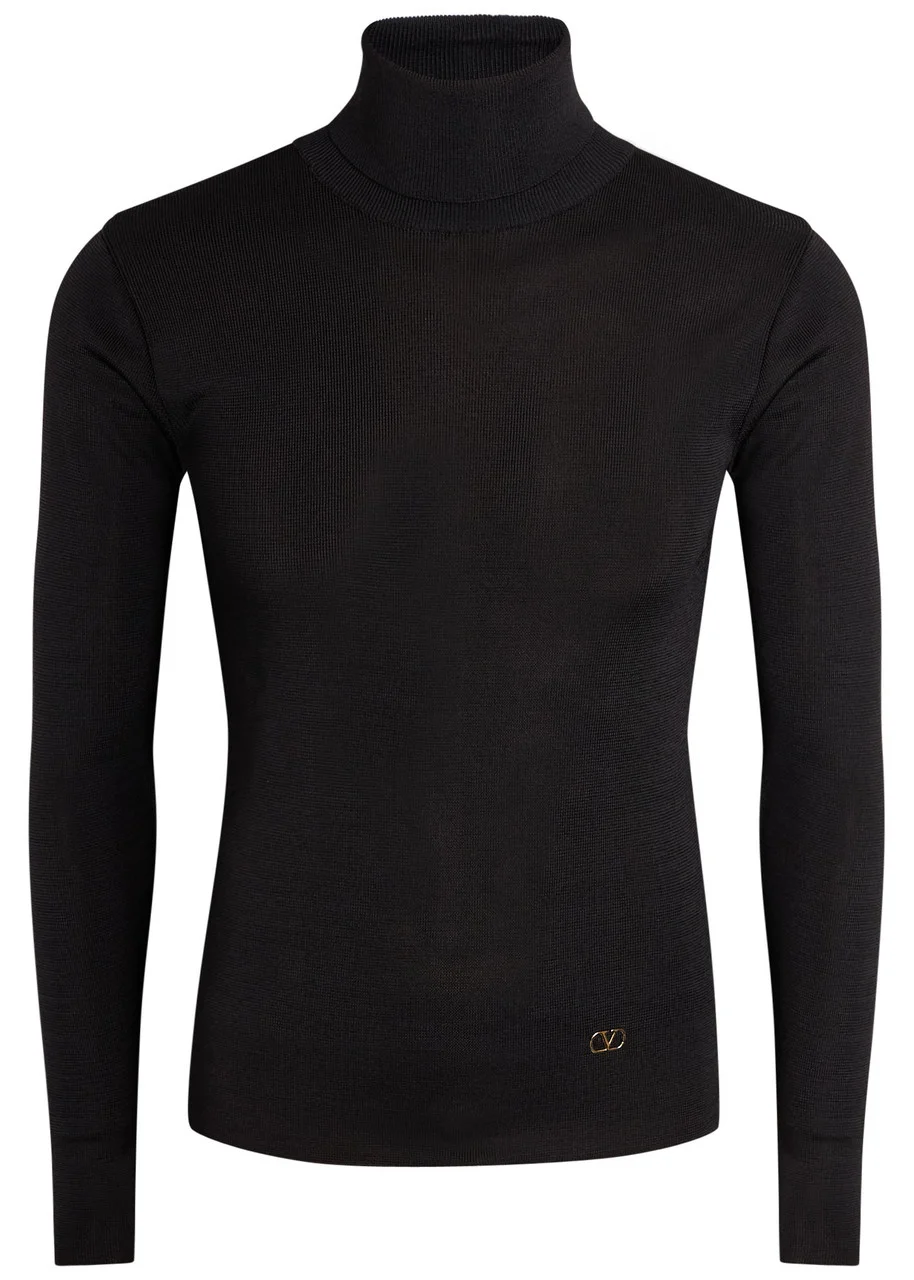 Valentino Garavani Vlogo Roll-neck Jumper - 1