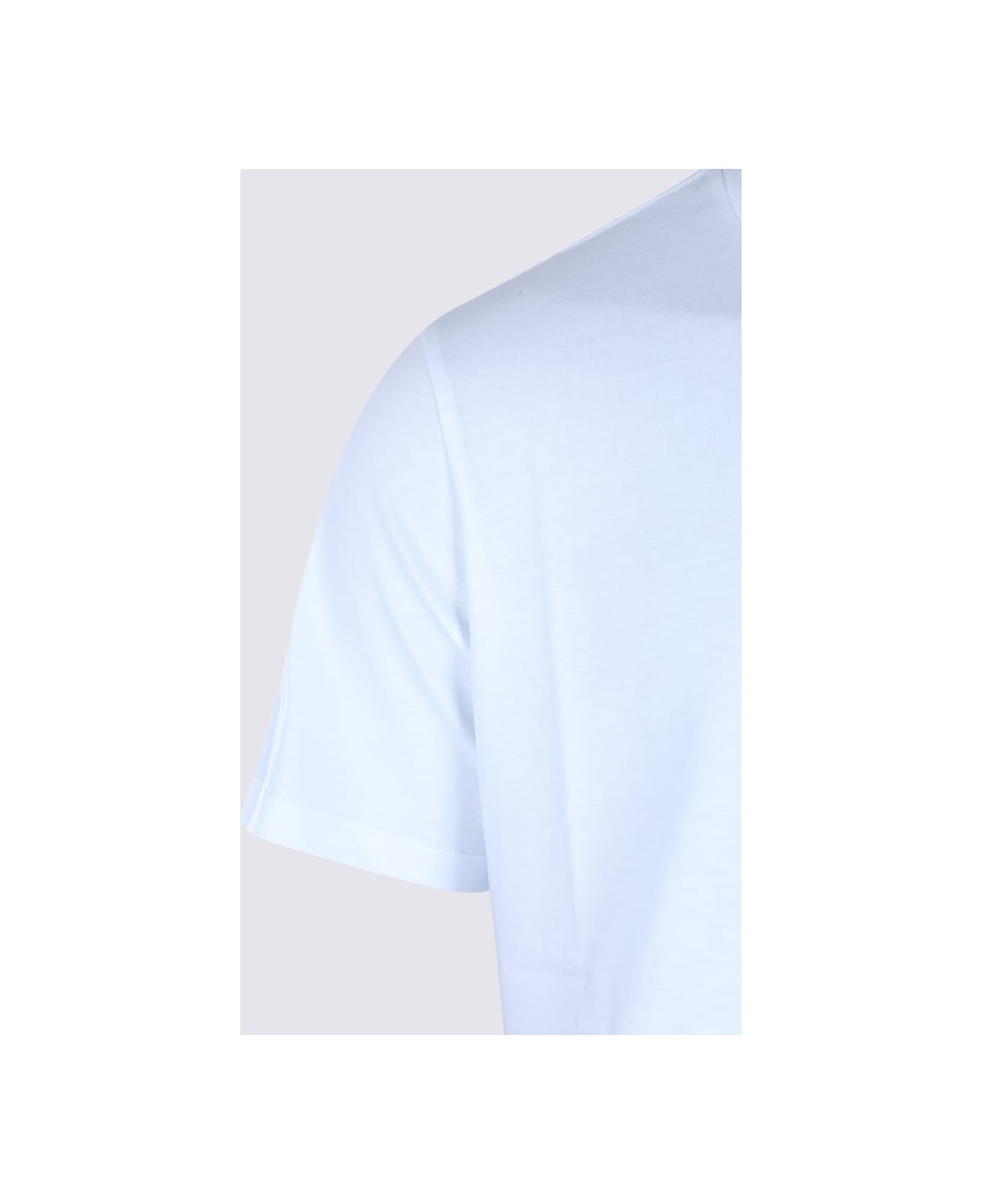 White Cotton T-shirt - 4