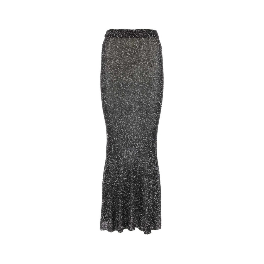 Balenciaga Ladies Sequin Mermaid Maxi Skirt - 5