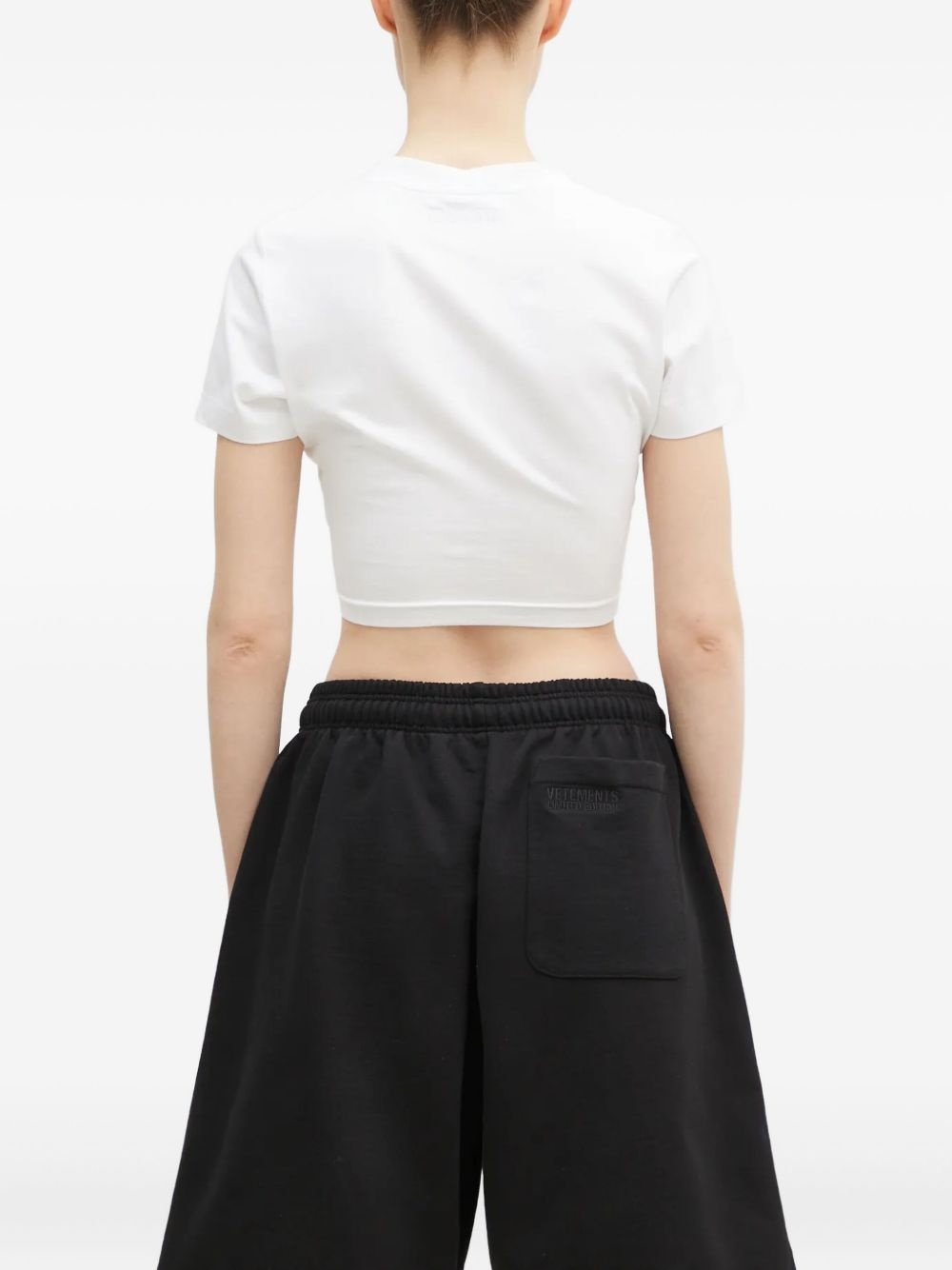 eye-chart cropped top - 4