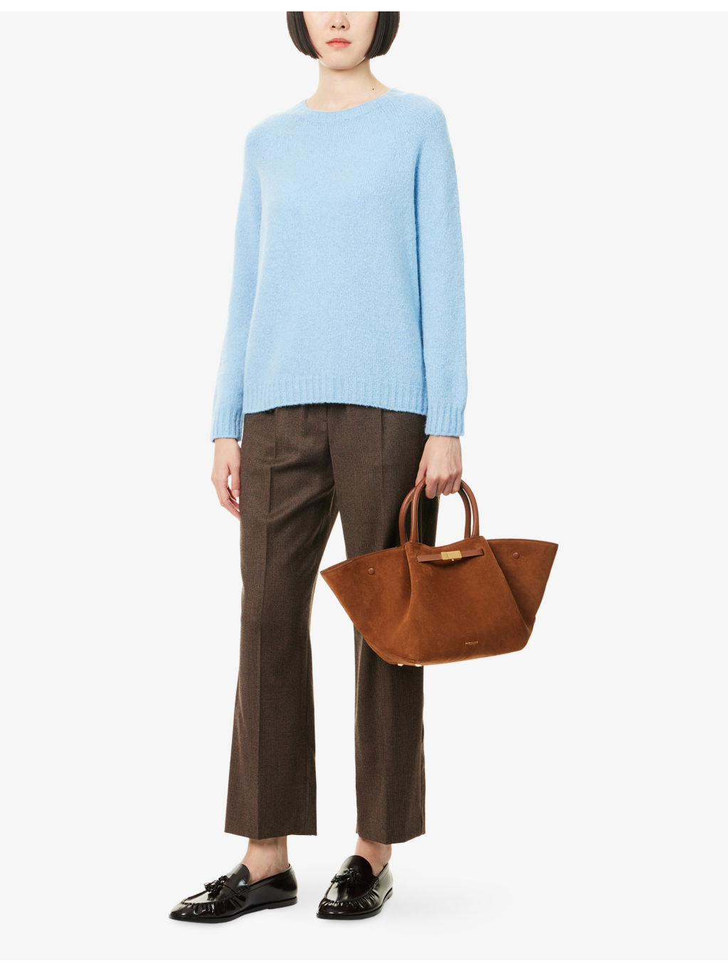 Hateley Wide-Leg Stretch-Wool Trousers - 2