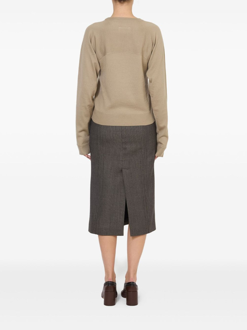 crew-neck long-sleeved top 4
