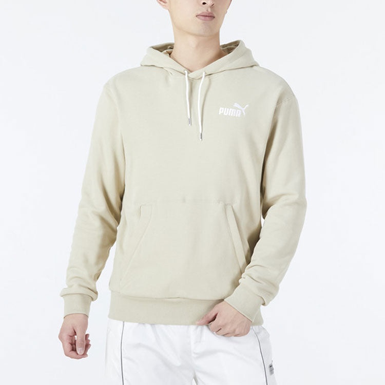 PUMA Ess Logo Hoodie 'Beige' 849585-64 - 3