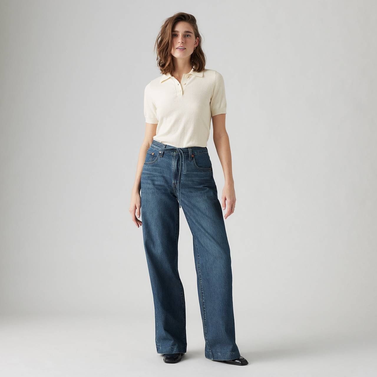 XL STRAIGHT WOMEN'S JEANS - 1