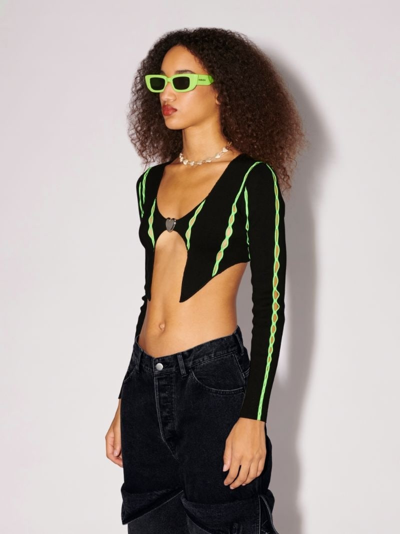 Crop Knit Cardigan 5