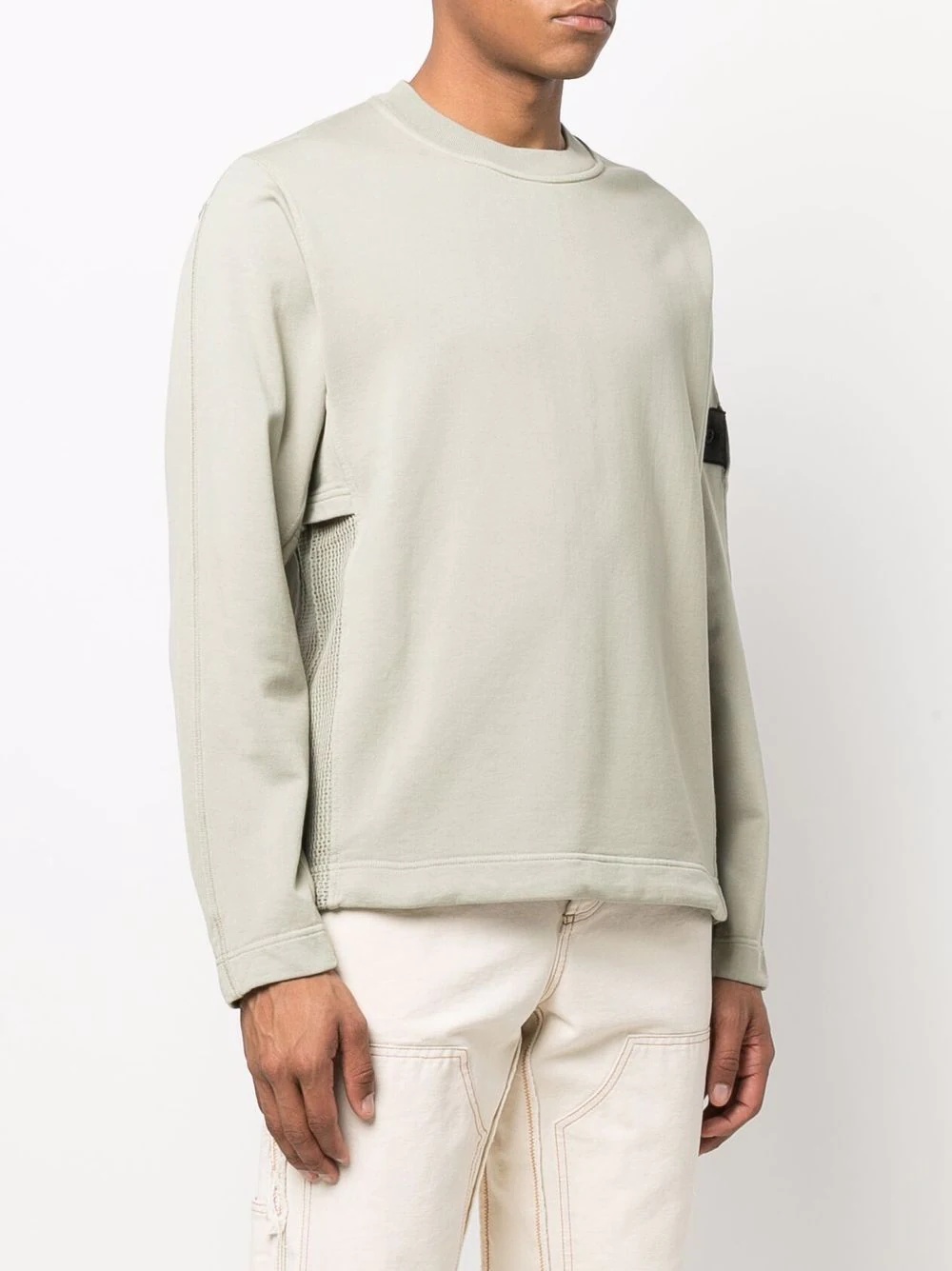 Felpa garment-dyed sweatshirt - 3