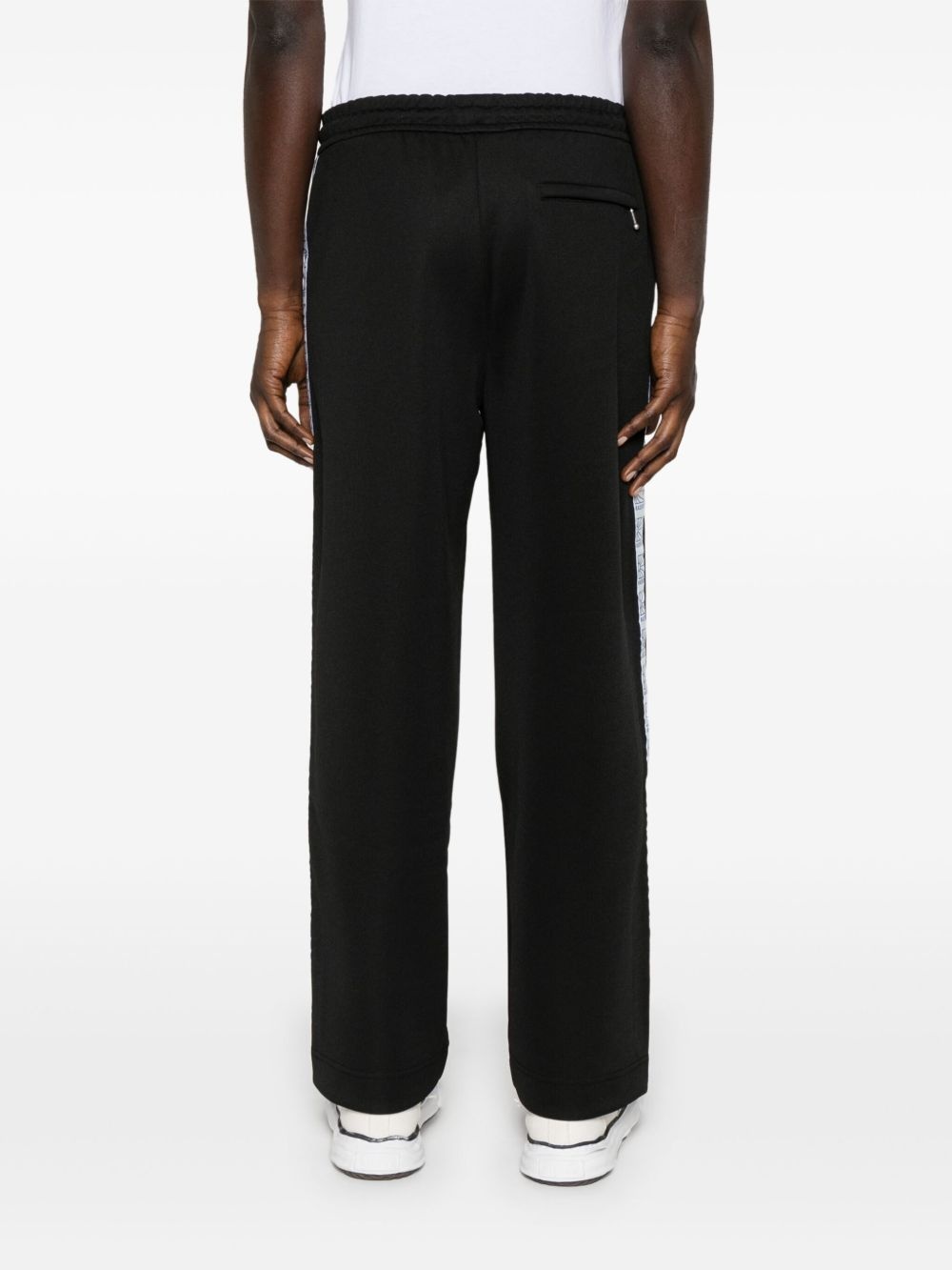logo-trim track pants - 4