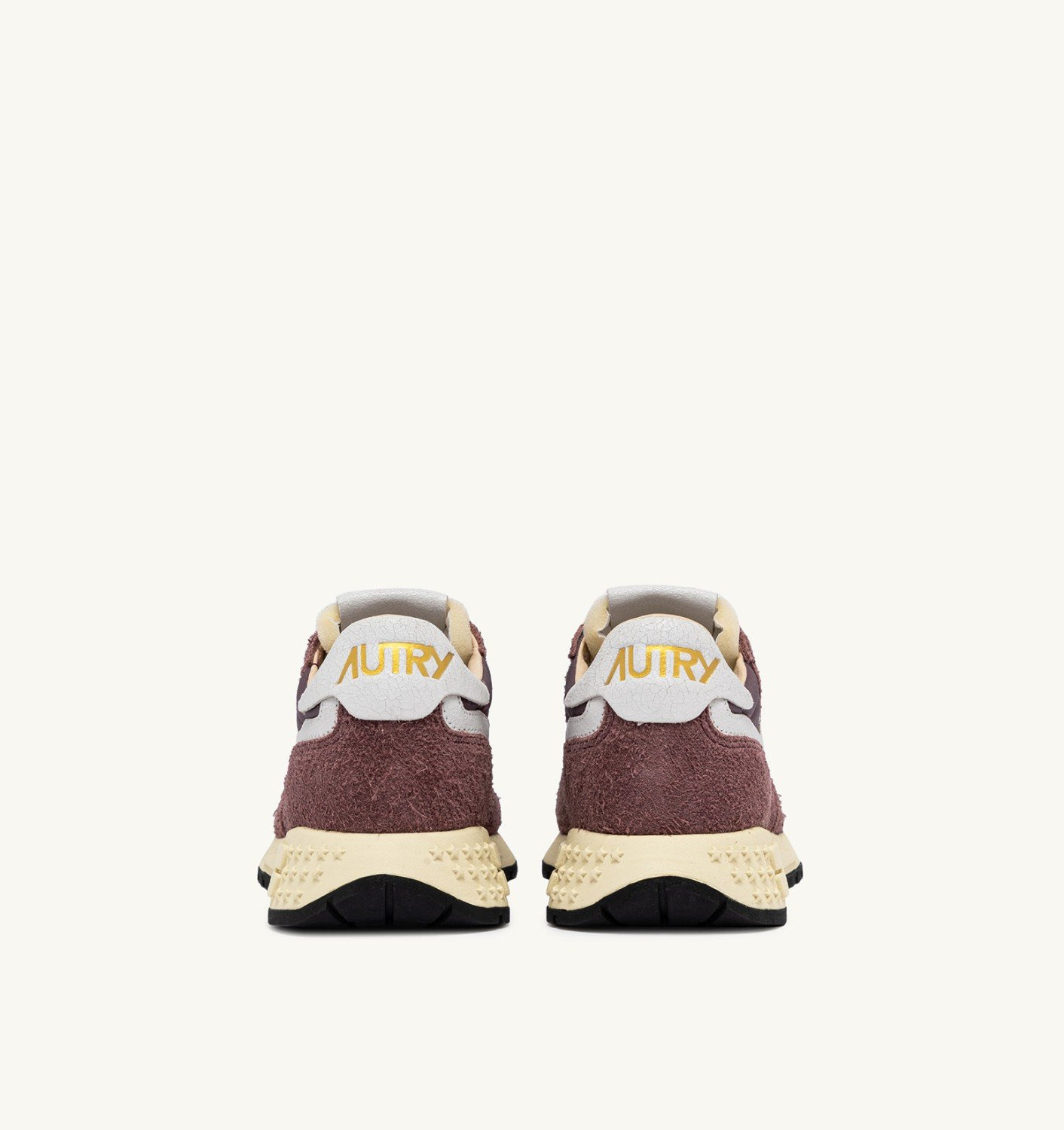 REELWIND LOW SNEAKERS IN TAUPE NYLON AND SUEDE - 3