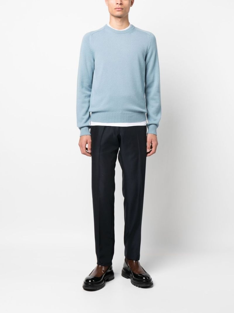 cashmere crewneck jumper - 2
