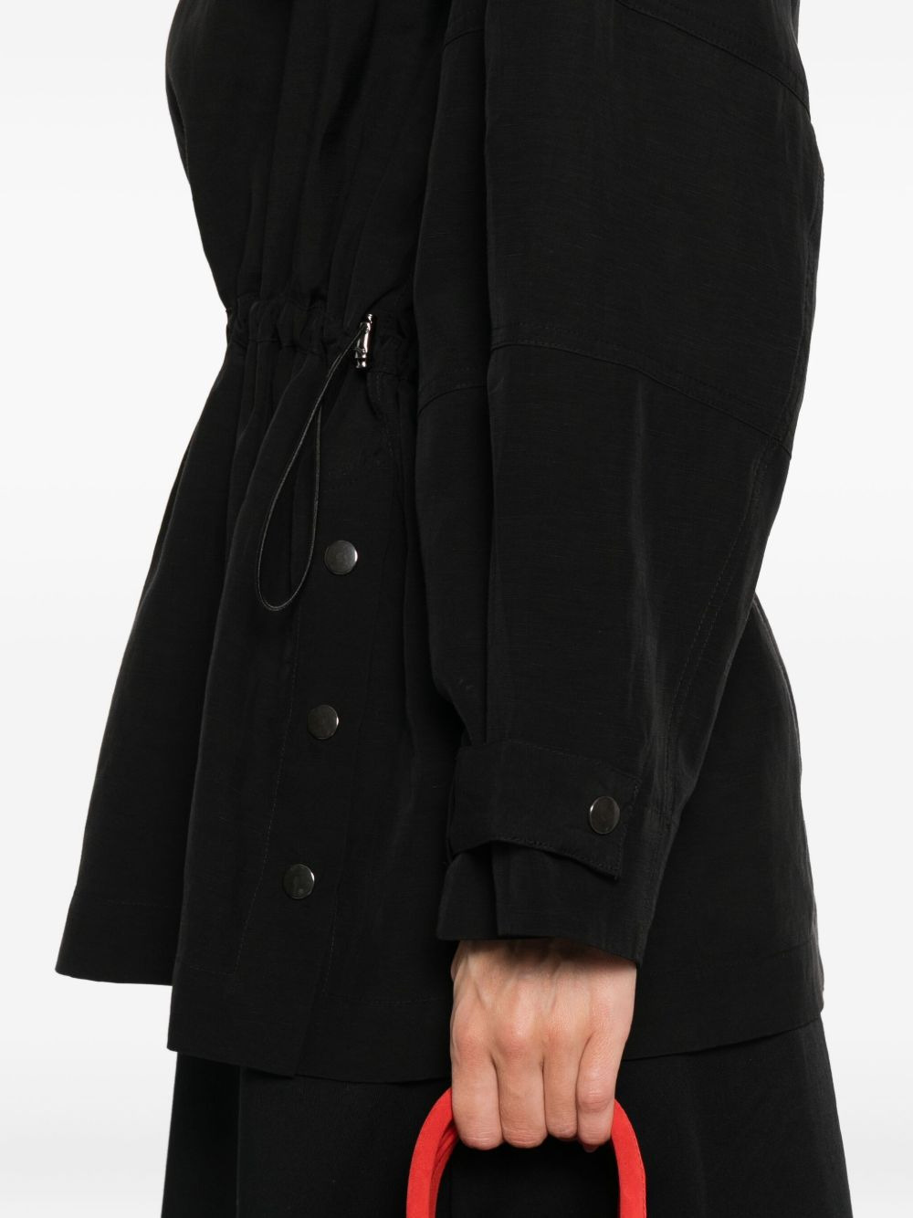 drawstring-waist sweatshirt - 5