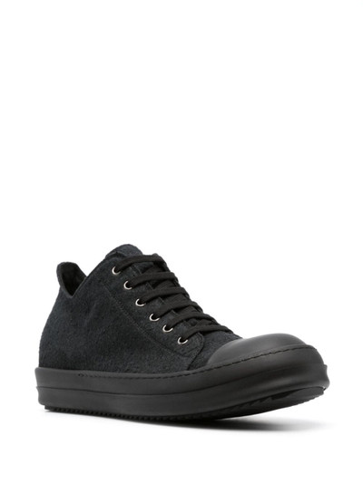 Rick Owens DRKSHDW lace-up canvas sneakers outlook