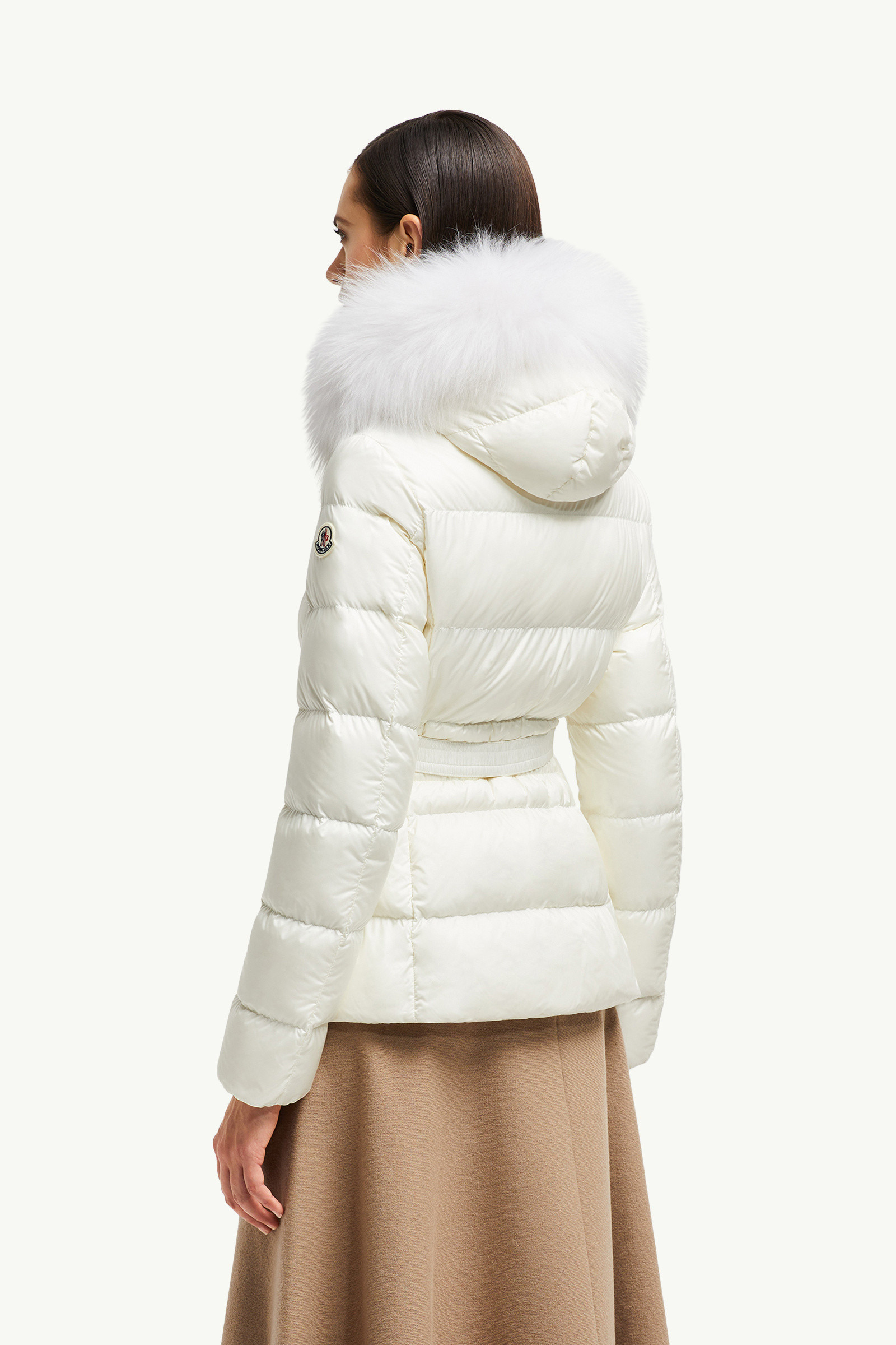 Boed Hooded Shearling-Trimmed Short Down Jacket - 5