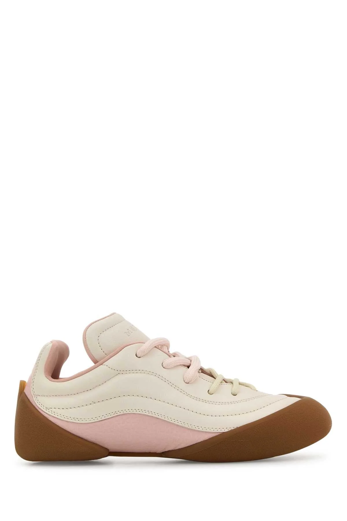 Alexander Mcqueen Women Two-Tone Leather Flexion Sneakers - 1