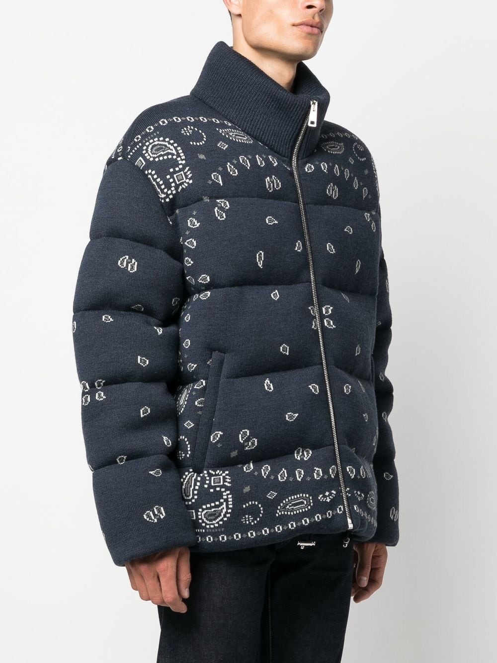 printed padded jacket - 3